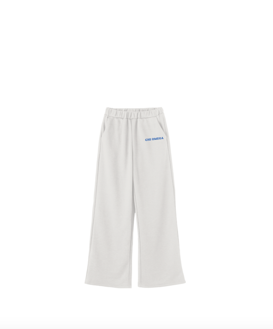 Chi Omega, Ohio - Summer Flared Sweats - Embroidered '23
